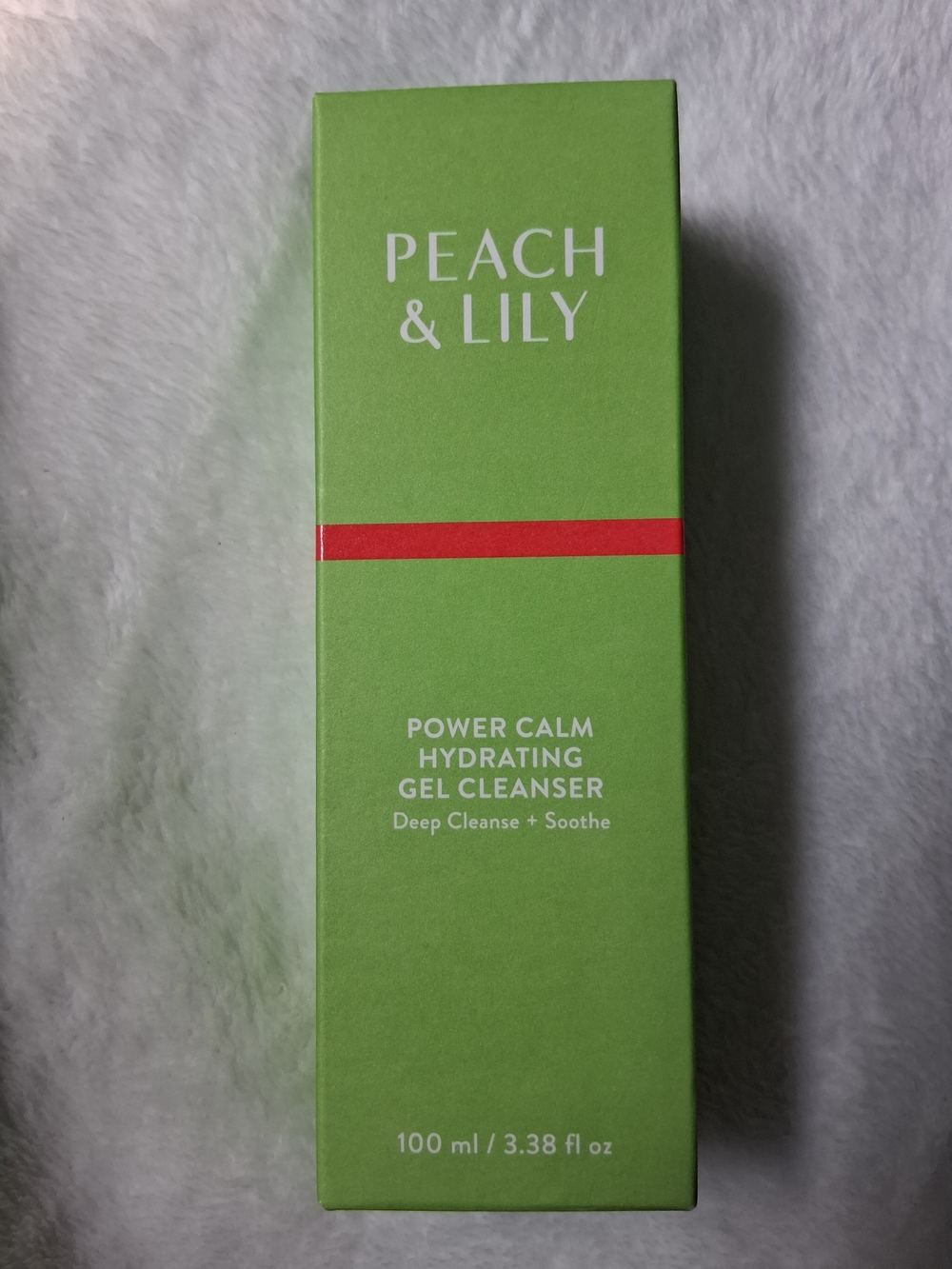Peach & Lily Power Calm Hydrating Gel Cleanser — Vegan Skincare 100ml/3.38 Fl Oz